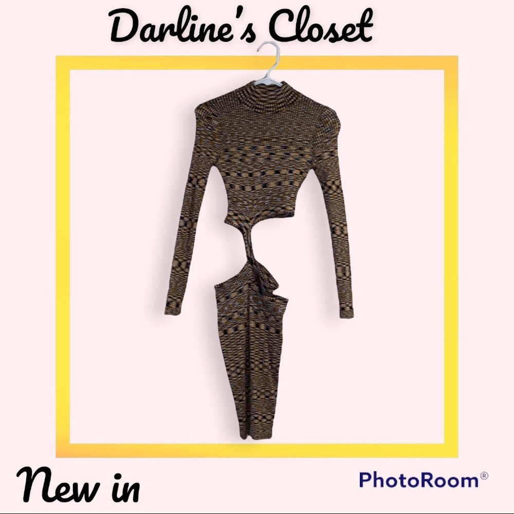 Cardi B fashion nova cut out dress.